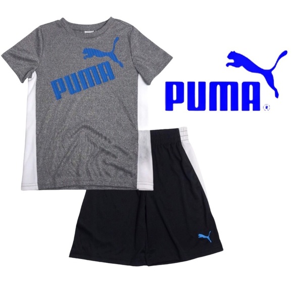 NWT Puma Sport Performance T-Shirt and Shorts Set - Picture 1 of 16